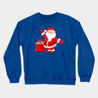 Santa with Gifts Crewneck Sweatshirt